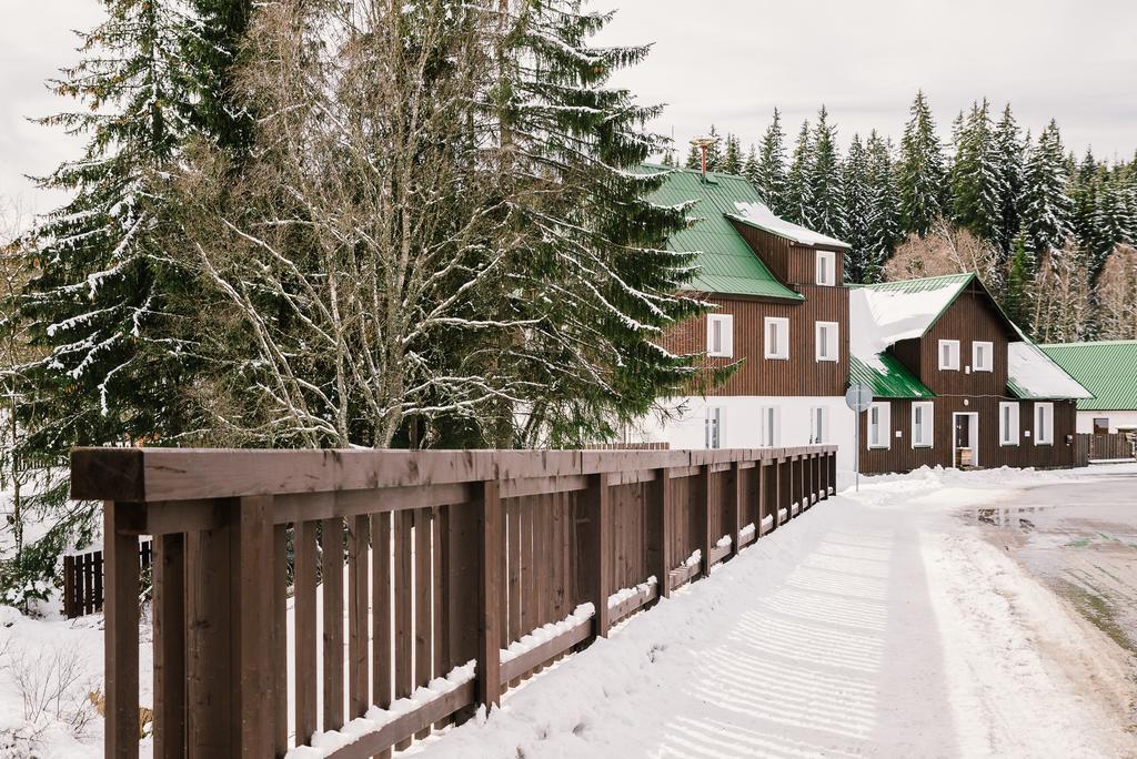 Penzion U Pstruha Modrava Exterior foto